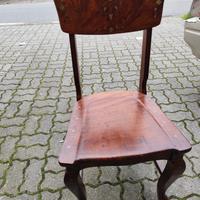 sedie in legno massello primi del 900