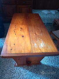 Tavolo legno massello in larice