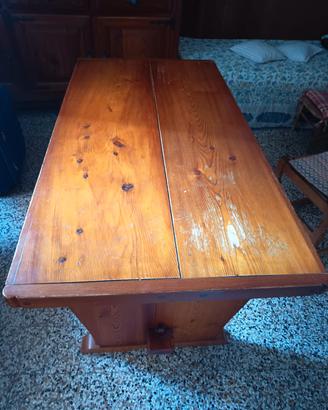 Tavolo legno massello in larice