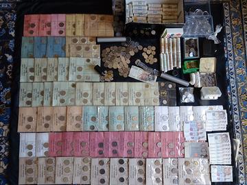 ITALIADAL 1956 GRANDE LOTTO NUMISMATICO MONETE FDC