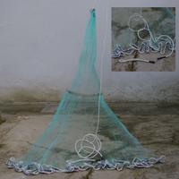 Rezzaglio 8mt Nylon rete 12mm con anello e tirant