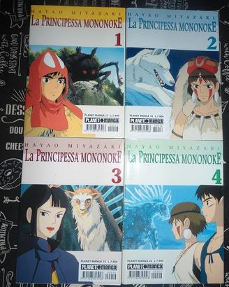 LA PRINCIPESSA MONONOKE  serie completa