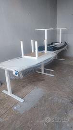 Scrivania da ufficio IKEA MITTZON 160x80 Bianca