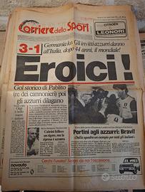 corriere dello sport italia campione 1982
