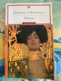 Il piacere libro Gabriele D’Annunzio classici