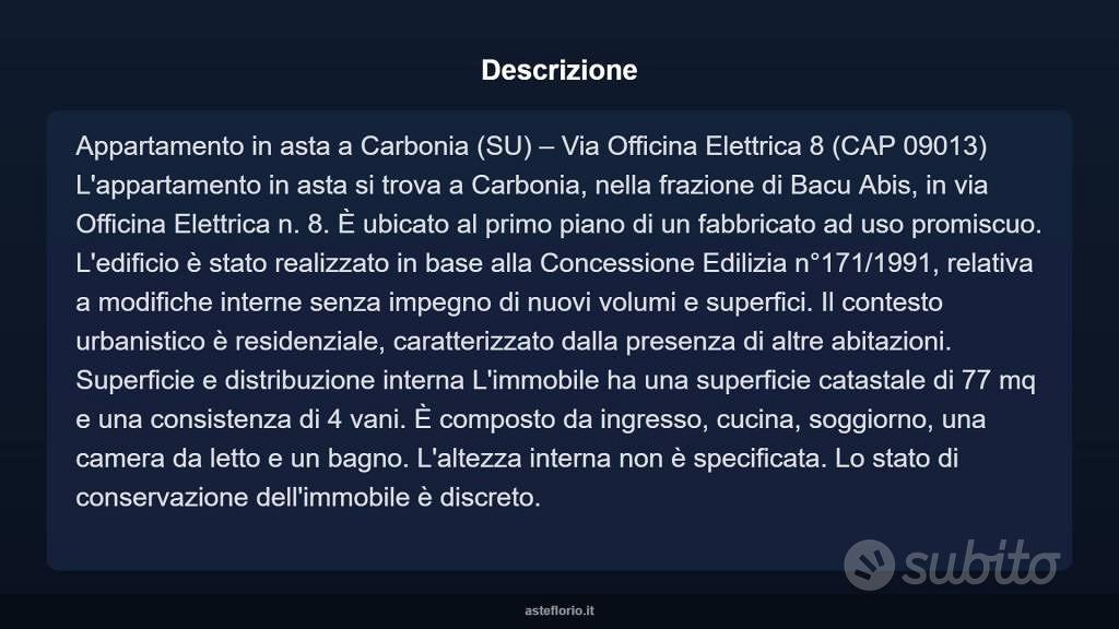 Appartamento – Carbonia, Colonia Bellisai - Vista 4