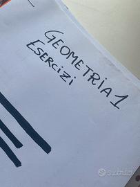 geometria uno esercizi con spiegazione