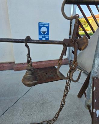 Stadera bilancia antica pesi arredamento