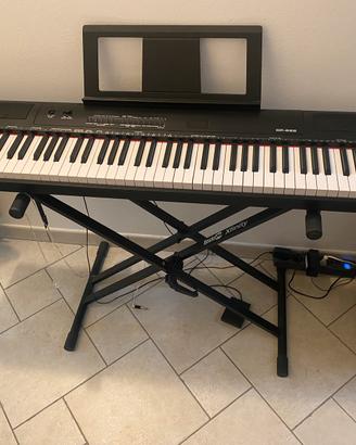 Piano 88 tasti semipesati e supporto