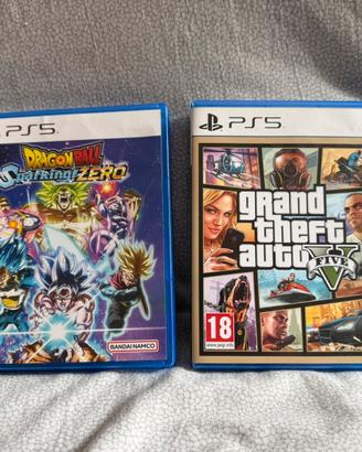 Ps5 Dragon Ball + GTA V