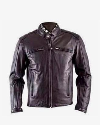 Giubbotto moto in pelle HELSTONS