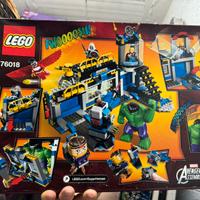 LEGO Marvel 76018 Hulk Lab Smash – completo