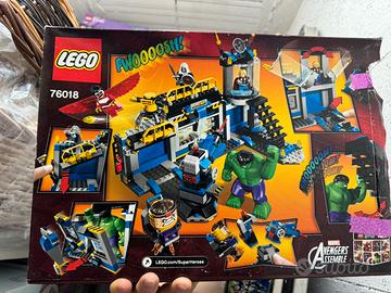 LEGO Marvel 76018 Hulk Lab Smash – completo
