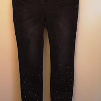 Jeans neri Oltre tg. 42