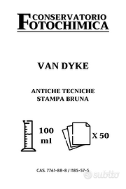 KIT VAN DYKE - Tecnica antica per stampa Bruna