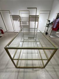 Espositore tavolo cristallo