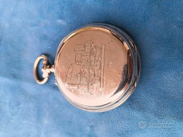 Cassa orologio da tasca in argento 0.800 peso 67g 