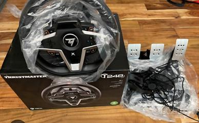 volante Thrustmaster t248 + cambio +stand e sedile