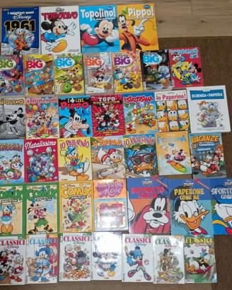 Collezione 39 fumetti Disney e topolino