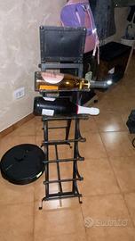 Porta bottiglie e porta pianta ferro battuto