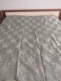 Coperta vintage nuova anni 70 raso double face 