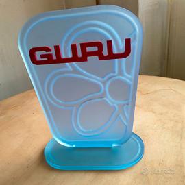 RARO ESPOSITORE PUBBLICITARIO "GURU"