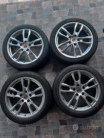 Cerchi 19 Porsche 981 987 gomme Michelin Boxster S