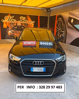 Audi A3 SPB 1.6Diesel 12 mesi garanzia-2018