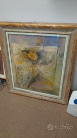 Dipinto originale "Gerbera" di Marco Bozzini (1999