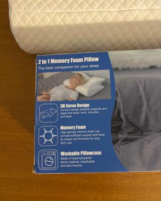 Cuscino cervicale in memory foam