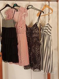 Lotto 4 Abiti Estivi Donna - Taglia 40 IT - Come N