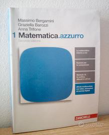 Libro di testo"Matematica azzurro1"  9788808237347