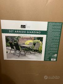Set da giardino