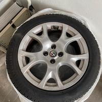 cerchi Alfa mito 16 + gomme neve