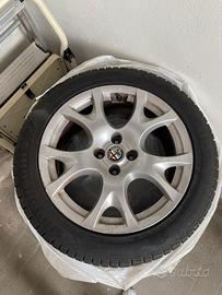 cerchi Alfa mito 16 + gomme neve