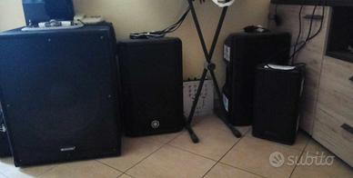 IMPIANTO COMPLETO PIOONER + CASSE + ACCESSORI