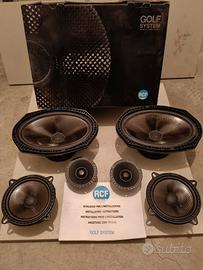 casse sistema audio per auto Golf system