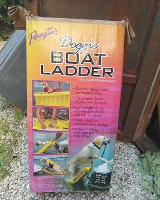 Scaletta da barca per cani