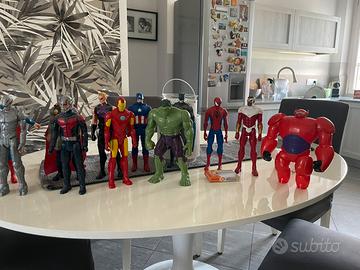 Collezione action figure supereroi