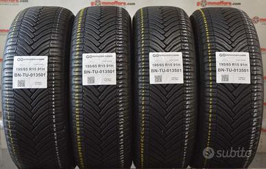 4 pneumatici michelin 195/65 r15 91h tu13501