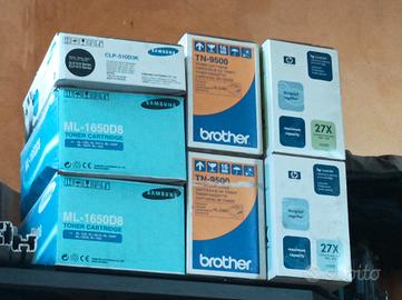 toner per stampanti laser Brother, Canon e sams