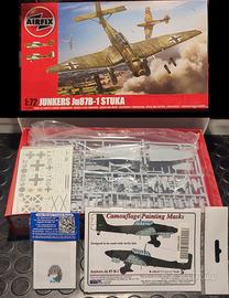 Kit Junkers Ju87 Stuka - Airfix 1:72 + Extra