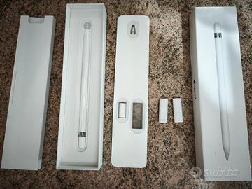 Apple pencil 1 gen + 2 adattatori per cavo C