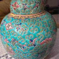 Vaso Cinese Ginger Jar con Coperchio