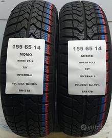 2 GOMME 155 65 14 MOMO BR1778