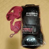 Guantoni boxe High Muster neri 8-oz