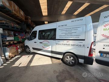 Renault Master doppia cabina 7 posti