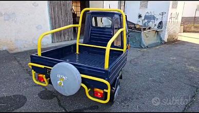 piaggio ape cross totalmente  restaurato 