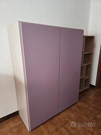 Letto doppio estraibile + armadio cameretta