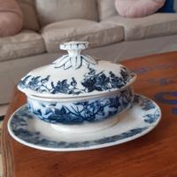 Antica salsiera pregiata porcellana francese 